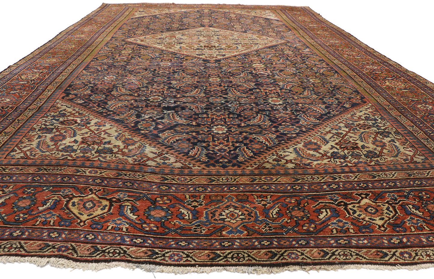 11 x 17 Antique Persian Farahan Rug 73023