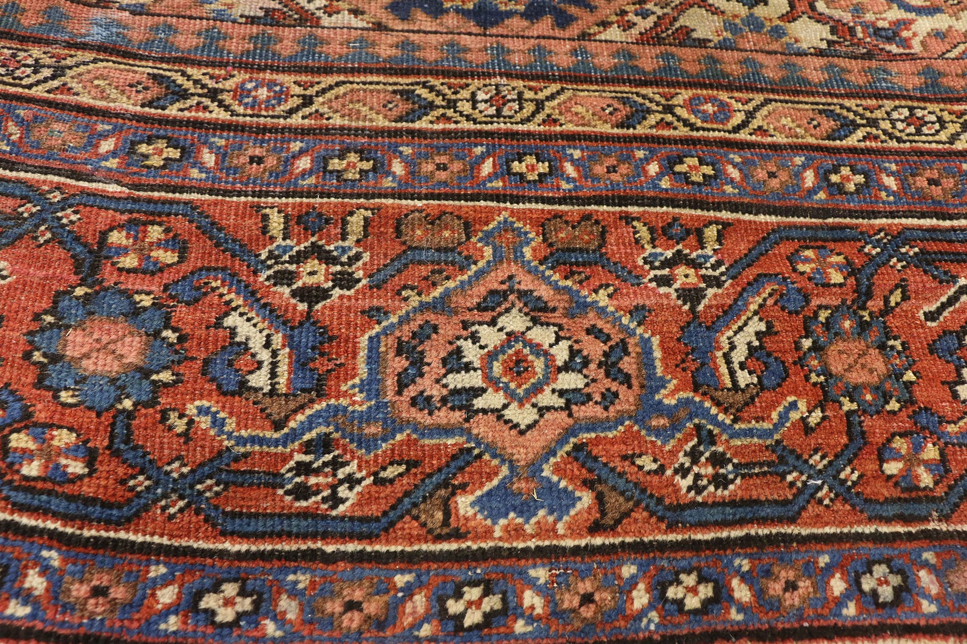 11 x 17 Antique Persian Farahan Rug 73023