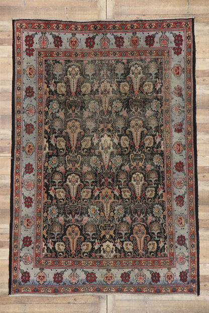 7 x 10 Antique Persian Khorassan Rug 73046