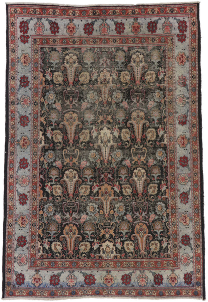 7 x 10 Antique Persian Khorassan Rug 73046