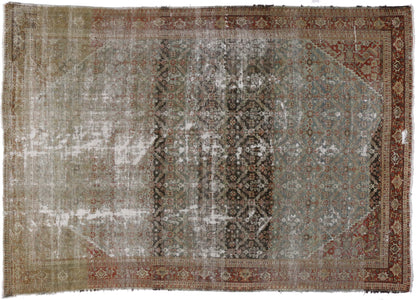 9 x 13 Antique Mahal Rug 73070