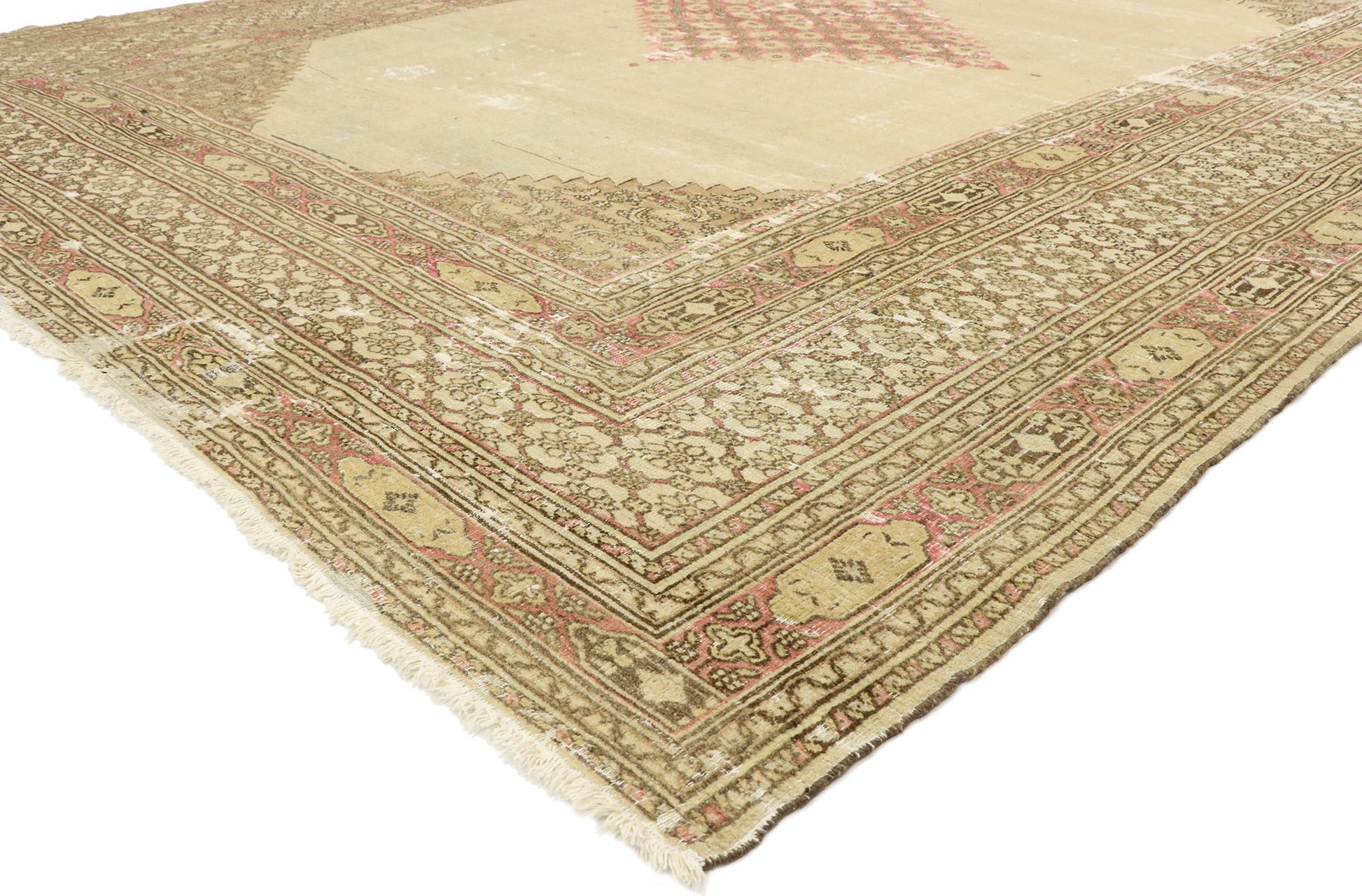10 x 13 Antique Persian Khorassan Rug 73072