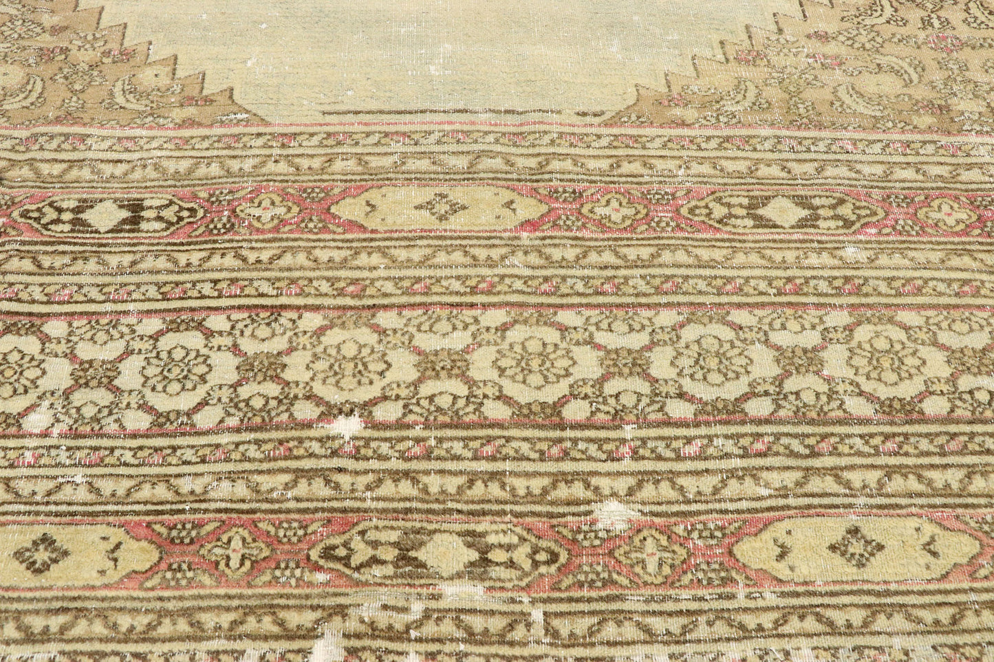 10 x 13 Antique Persian Khorassan Rug 73072