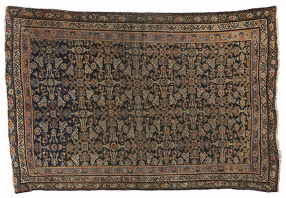 5 x 7 Antique Persian Mahal Rug 73074