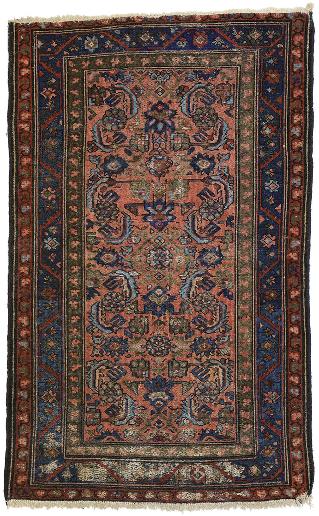3 x 5 Antique Persian Lilihan Rug 73082