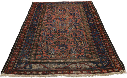 3 x 5 Antique Persian Lilihan Rug 73082