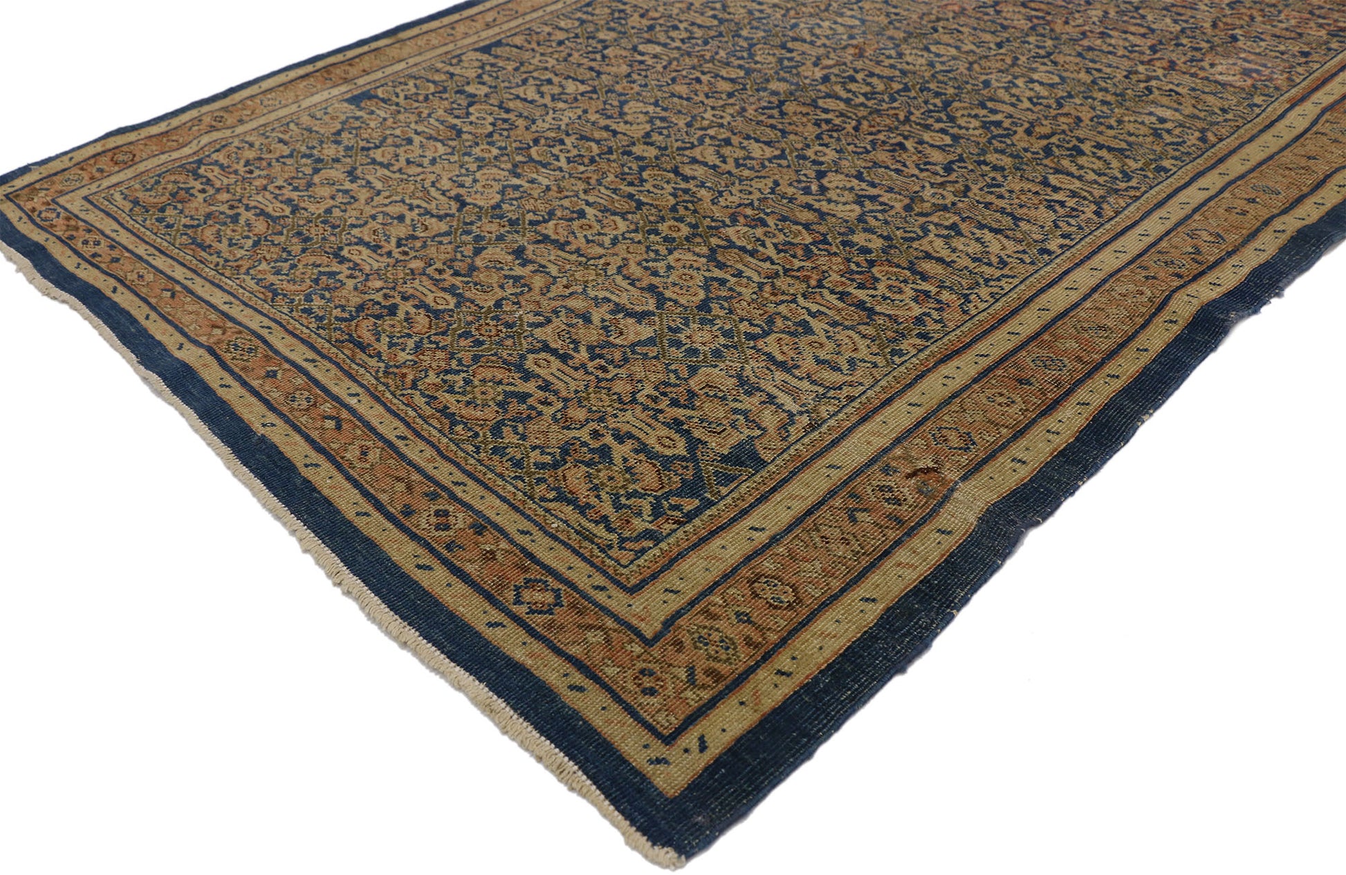 4 x 6 Antique Persian Sultanabad Rug 73088