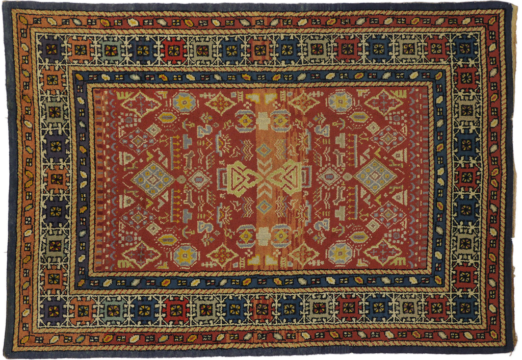 7 x 9 Antique Spanish Rug 73089