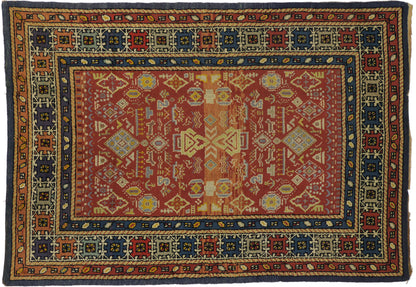 7 x 9 Antique Spanish Rug 73089