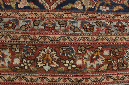 9 x 13 Antique Persian Tabriz Rug 73111