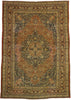 9 x 13 Antique Persian Tabriz Rug 73130