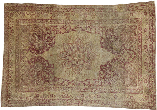 4 x 6 Antique Turkish Hereke Rug 73148