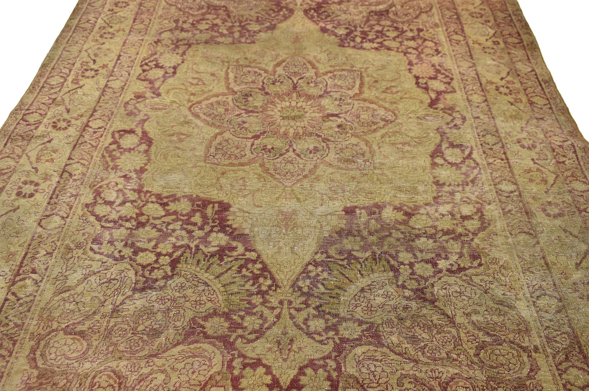 4 x 6 Antique Turkish Hereke Rug 73148