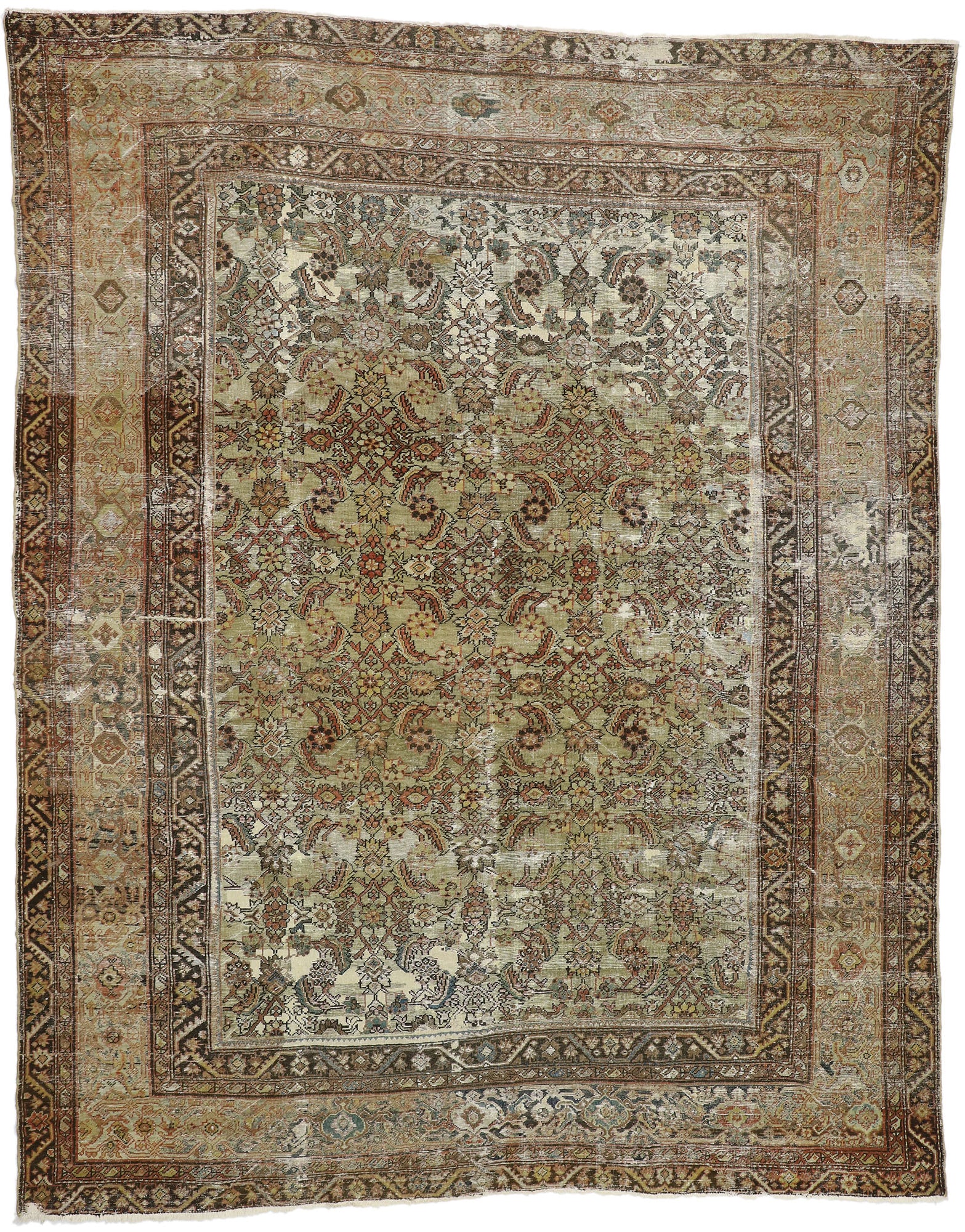 10 x 13 Antique Persian Sultanabad Rug 73160
