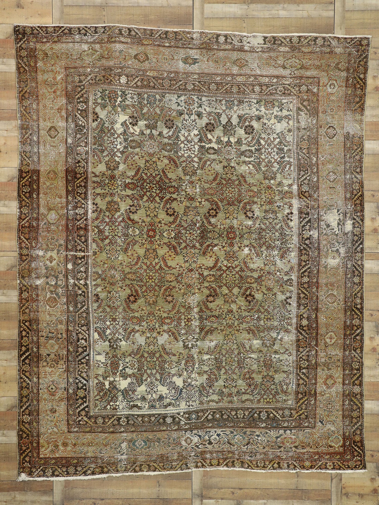 10 x 13 Antique Persian Sultanabad Rug 73160