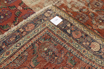 6 x 16 Antique Persian Hamadan Rug 73169