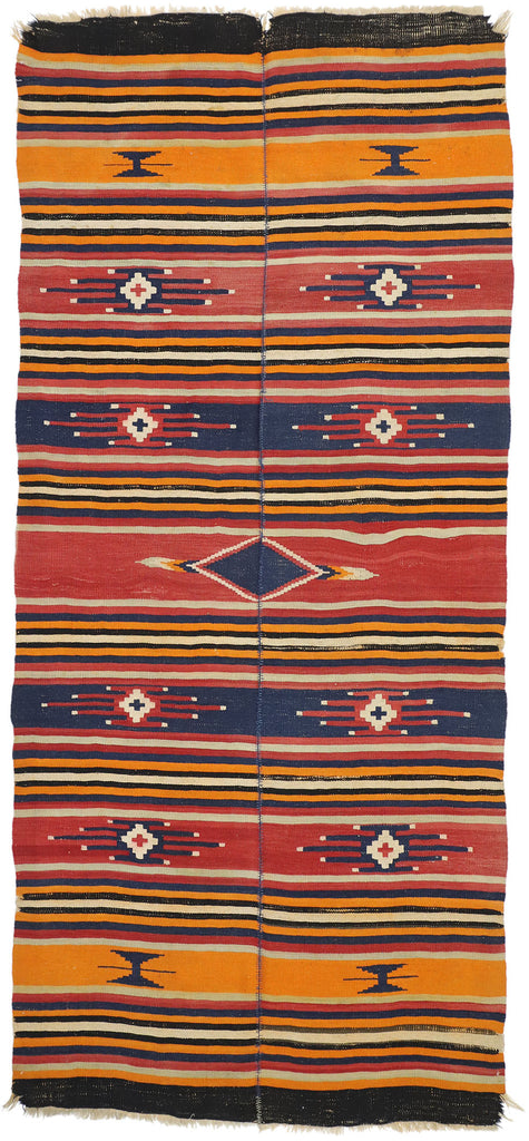 5 x 11 Antique Persian Kilim Rug 73172