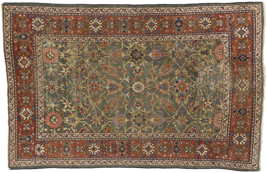 7 x 11 Antique Persian Sultanabad Rug 73173