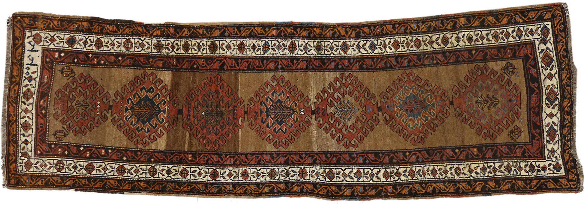 3 x 10 Antique Persian Malayer Rug 73180