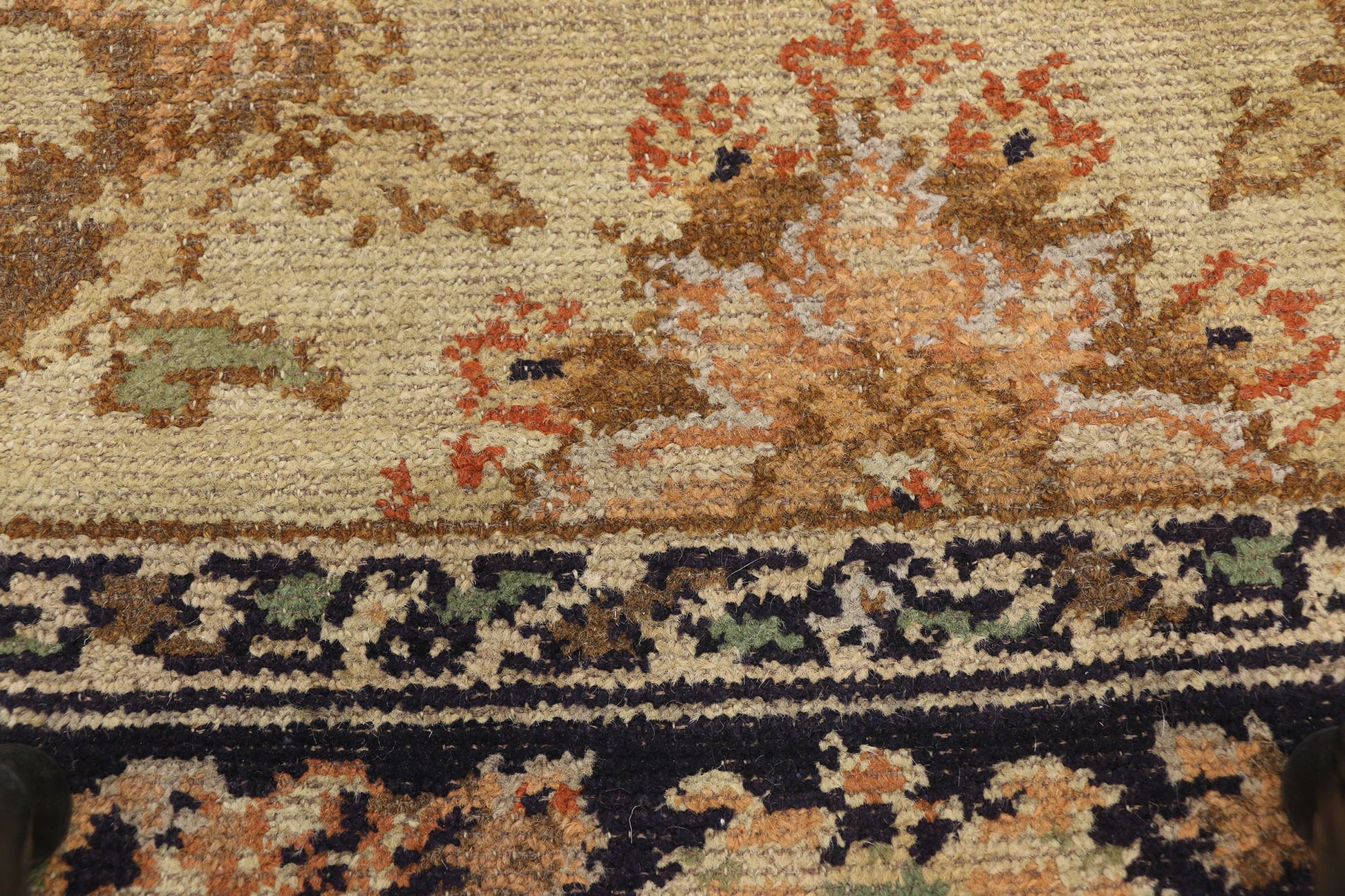 8 x 11 Antique European Spanish Rug 73196