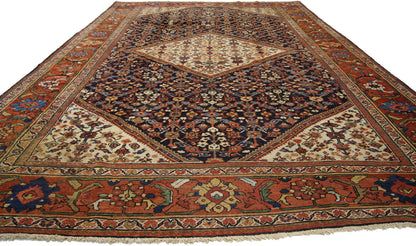 8 x 13 Antique Mahal Rug 73200