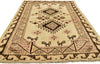 4 x 7 Vintage Turkish Medallion Shag Rug 73223