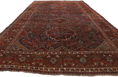 8 x 14 Antique Persian Shiraz Rug 73230