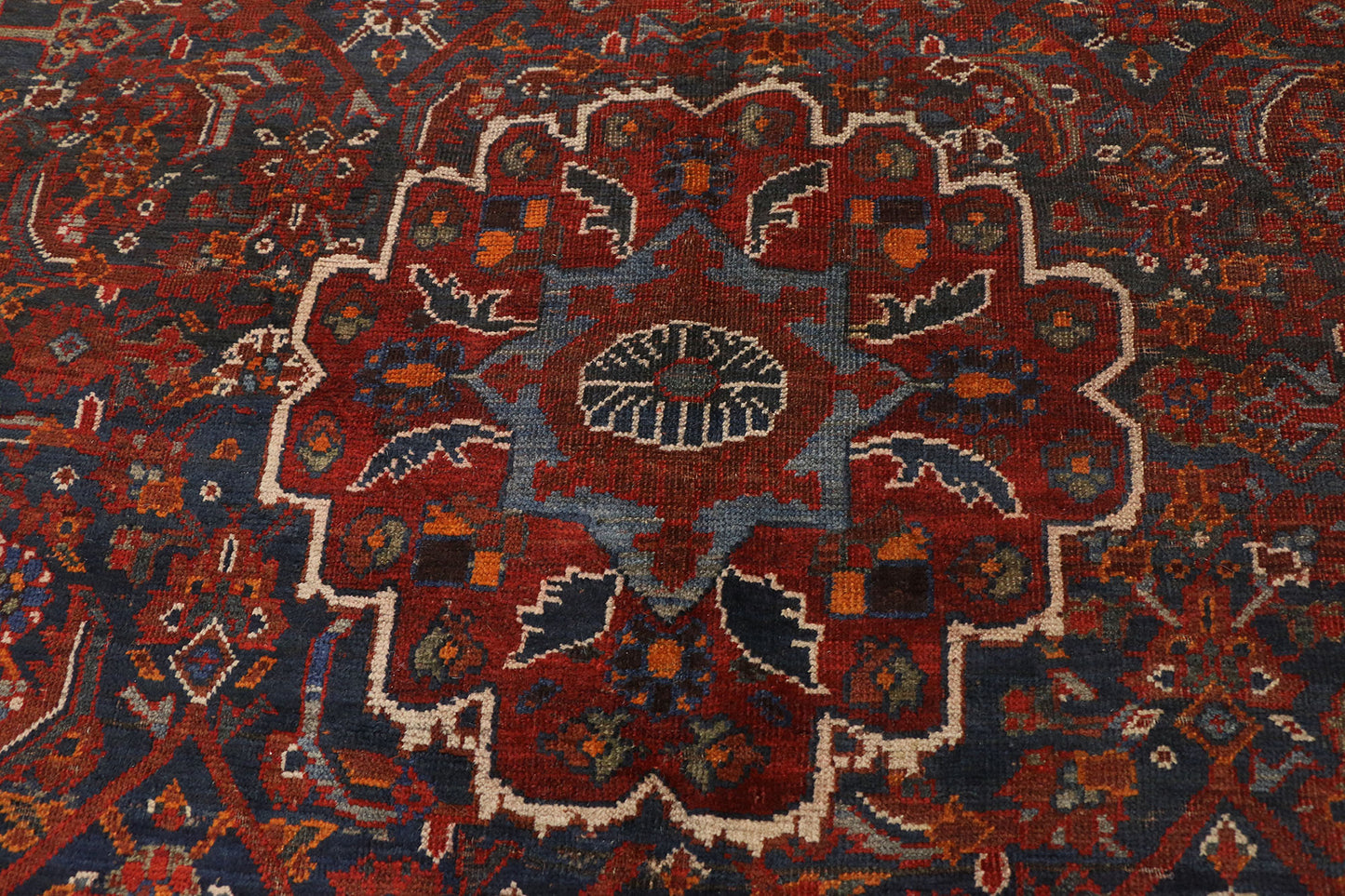 8 x 14 Antique Persian Shiraz Rug 73230