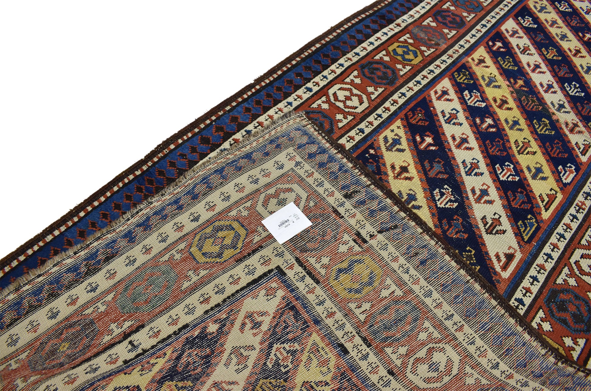 3 x 10 Antique Caucasian Kuba Rug 73235