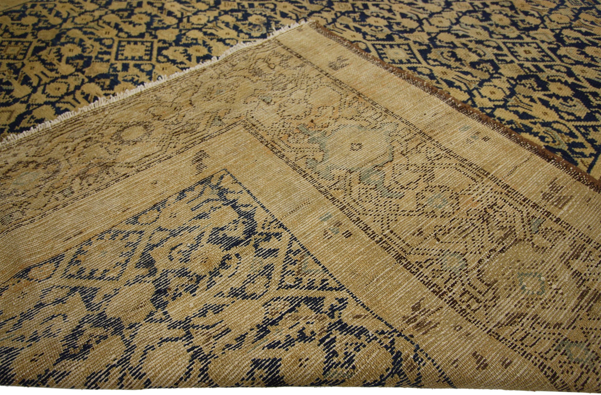 7 x 13 Antique Persian Malayer Rug 73242