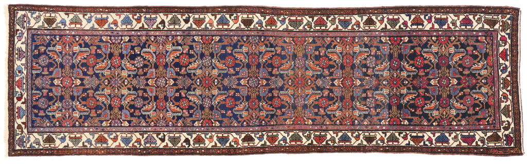 3 x 10 Antique Hamadan Rug 73246
