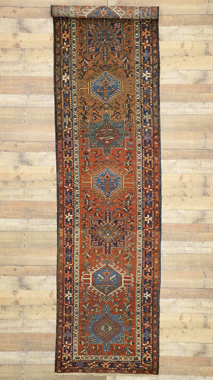 3 x 14 Antique Heriz Rug 73250
