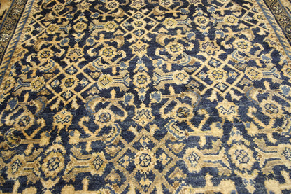 4 x 11 Antique Persian Hamadan Rug 73251