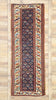 3 x 9 Antique Caucasian Kazak Rug 73257