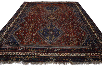 7 x 10 Antique Shiraz Rug 73266