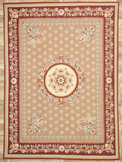 9 x 12 New Chinese Aubusson Rug 73272