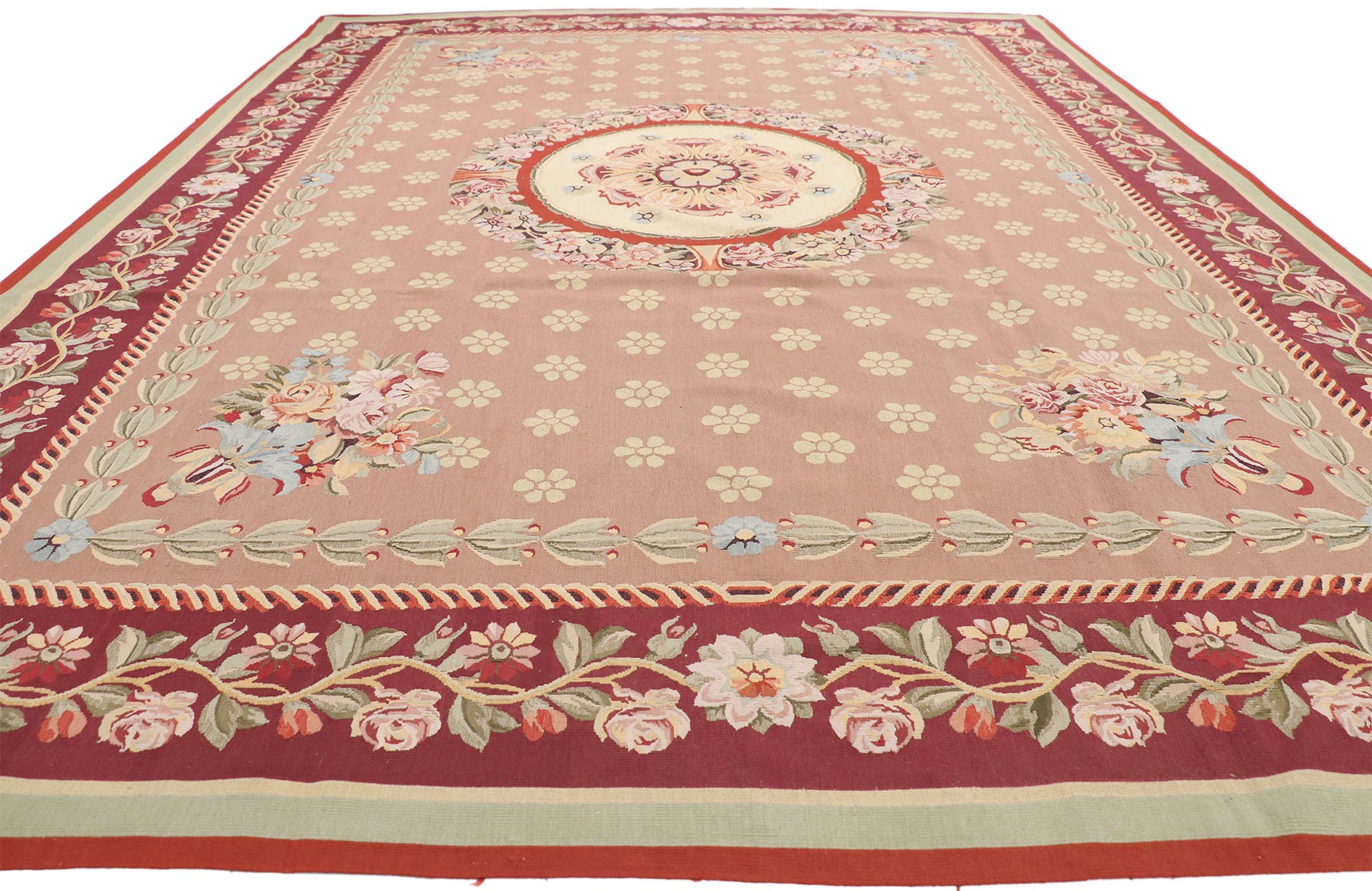 9 x 12 New Chinese Aubusson Rug 73272