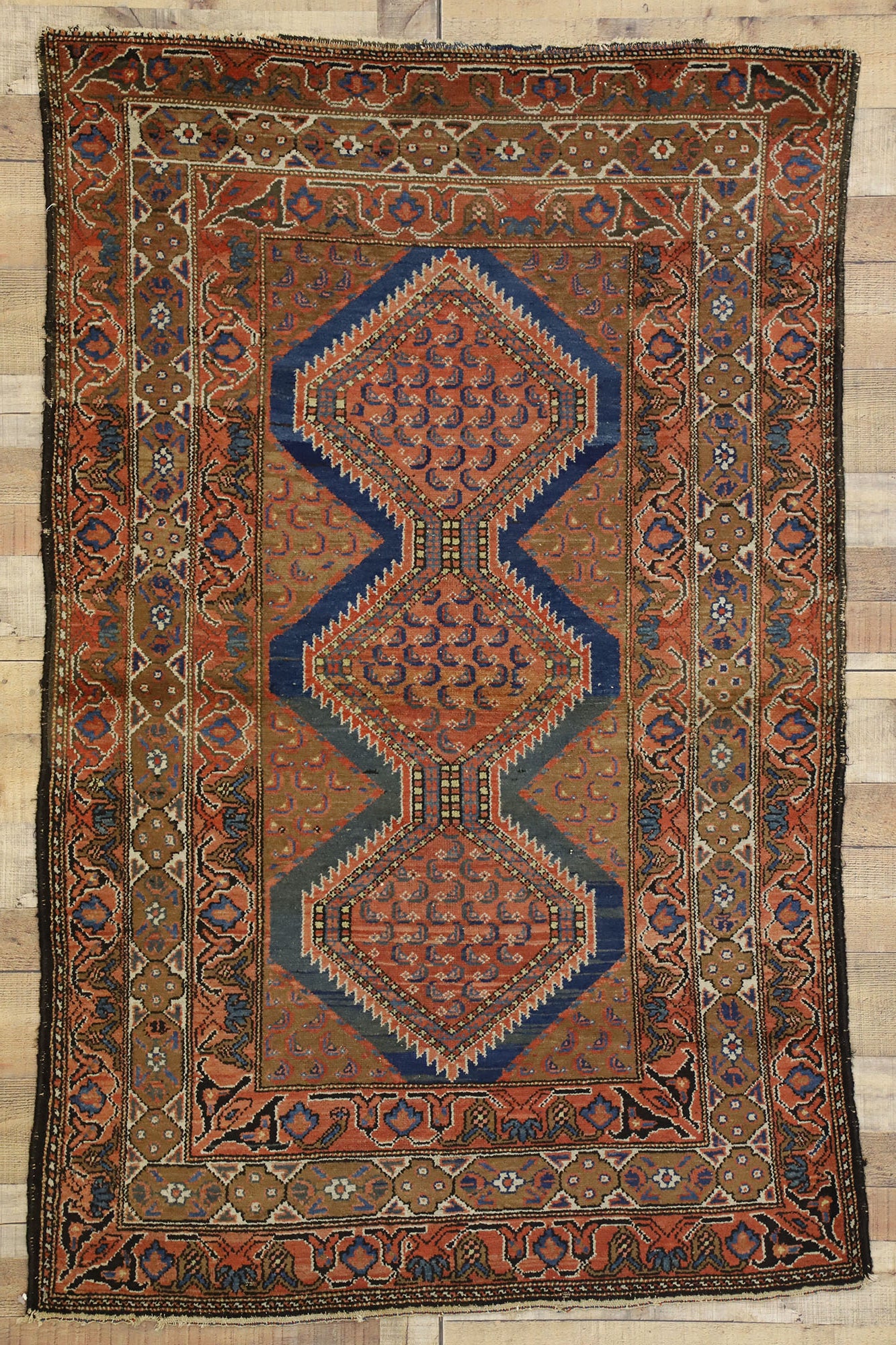 4 x 6 Antique Malayer Rug 73278