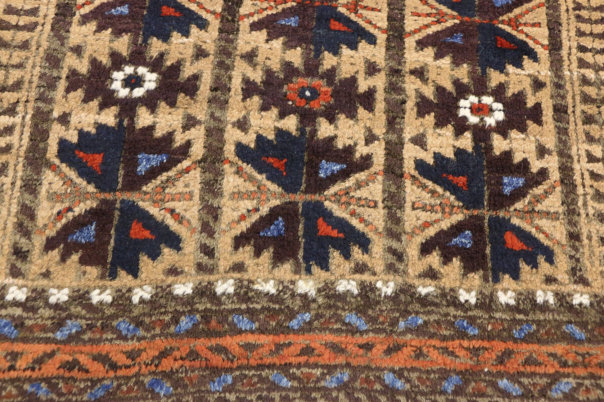 3 x 5 Antique Persian Baluch Rug 73279