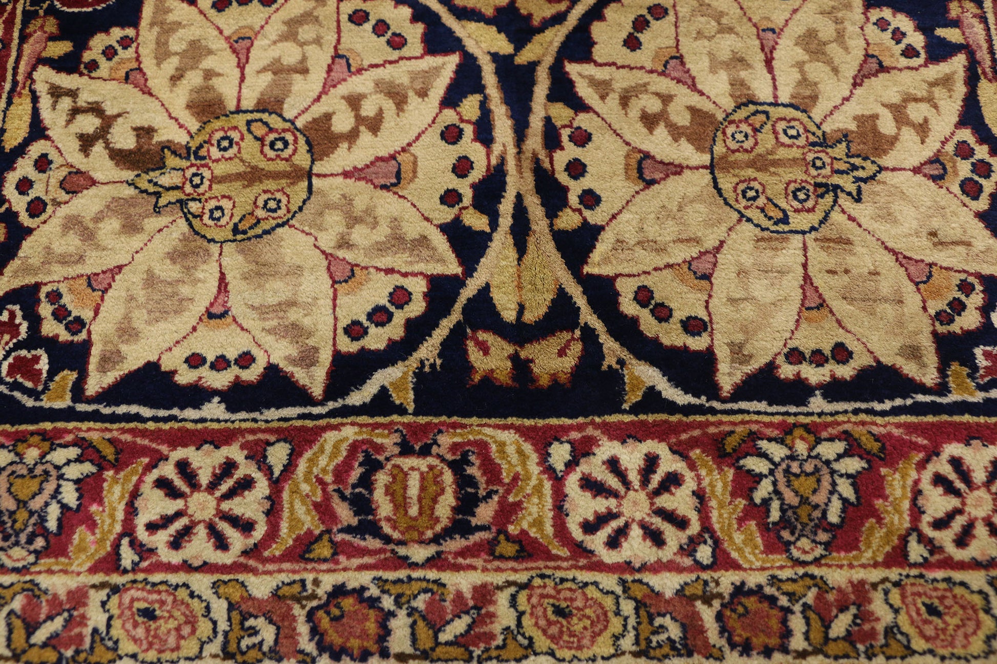 3 x 6 Antique Persian Kermanshah Rug 73285