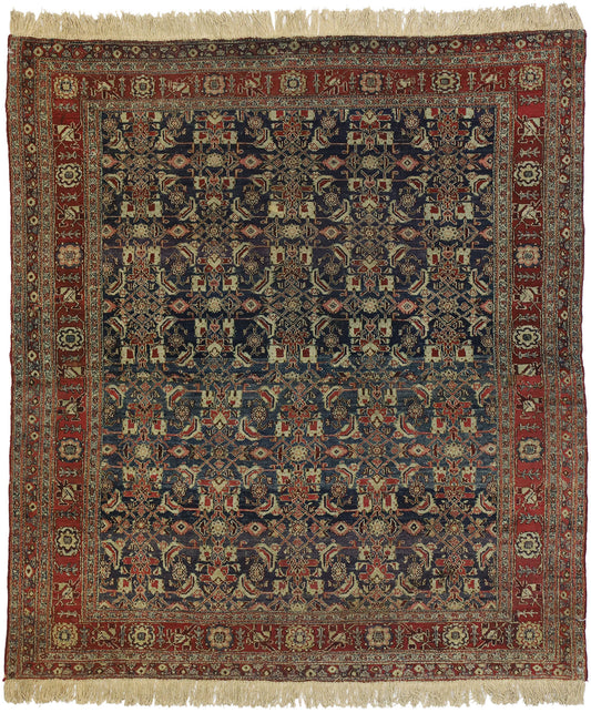 5 x 6 Antique Indian Rug 73286