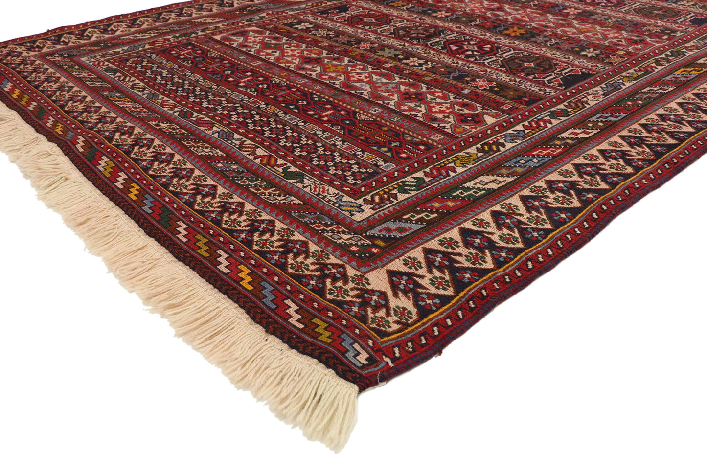 5 x 8 Vintage Persian Soumak Rug 73290