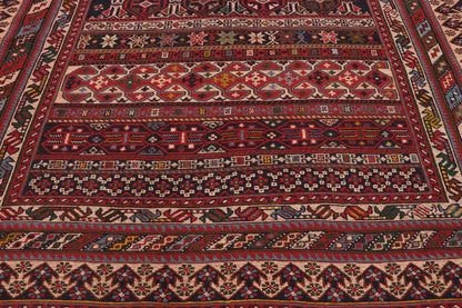 5 x 8 Vintage Persian Soumak Rug 73290