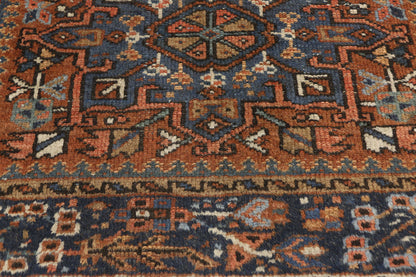 3 x 4 Antique Persian Heriz Rug 73292
