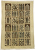 4 x 6 Vintage Persian Bakhtiari Rug 73299
