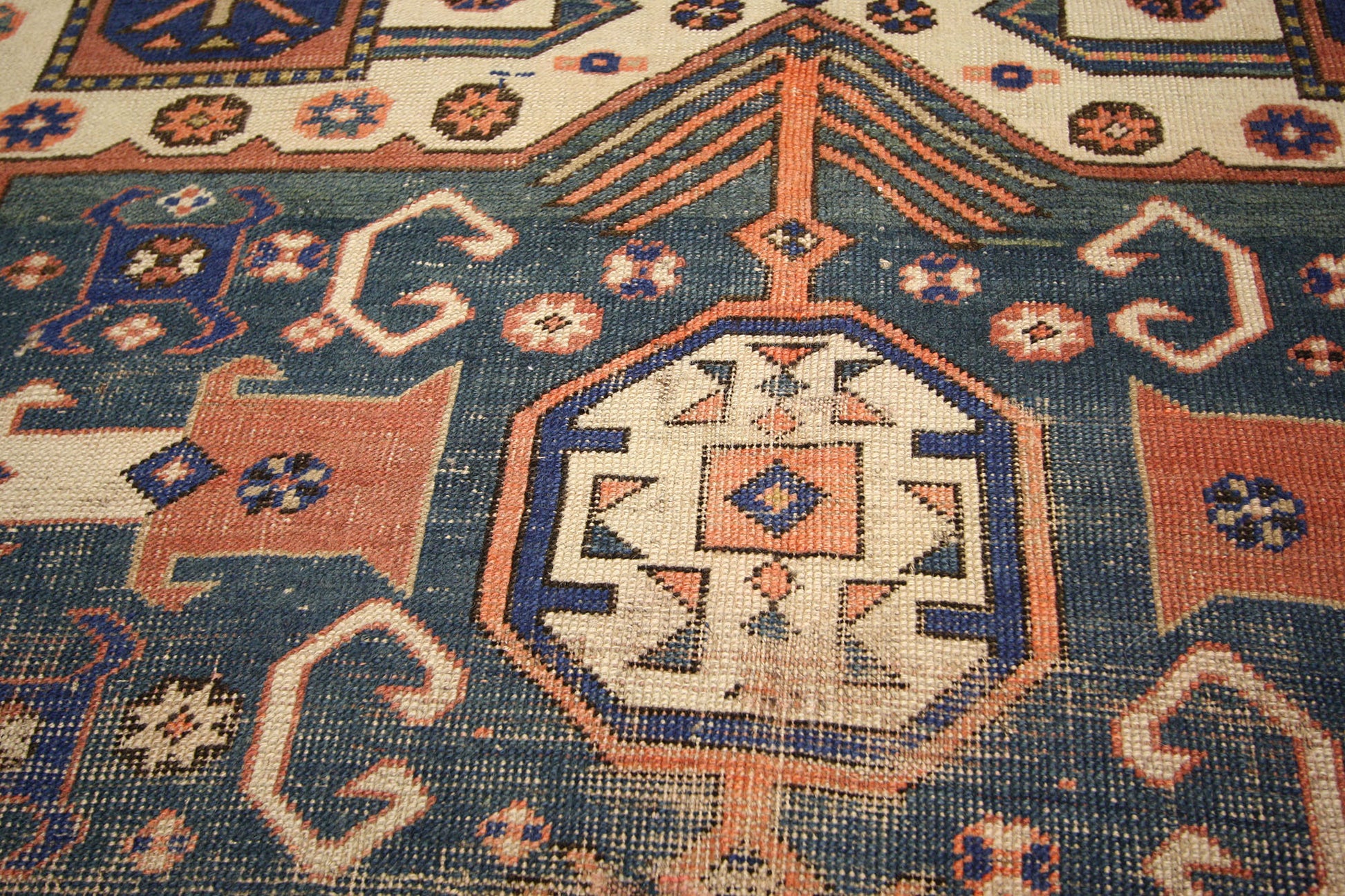 5 x 10 Antique Caucasian Shirvan Rug 73303