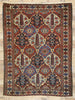 5 x 7 Antique Persian Bakhtiari Rug 73314