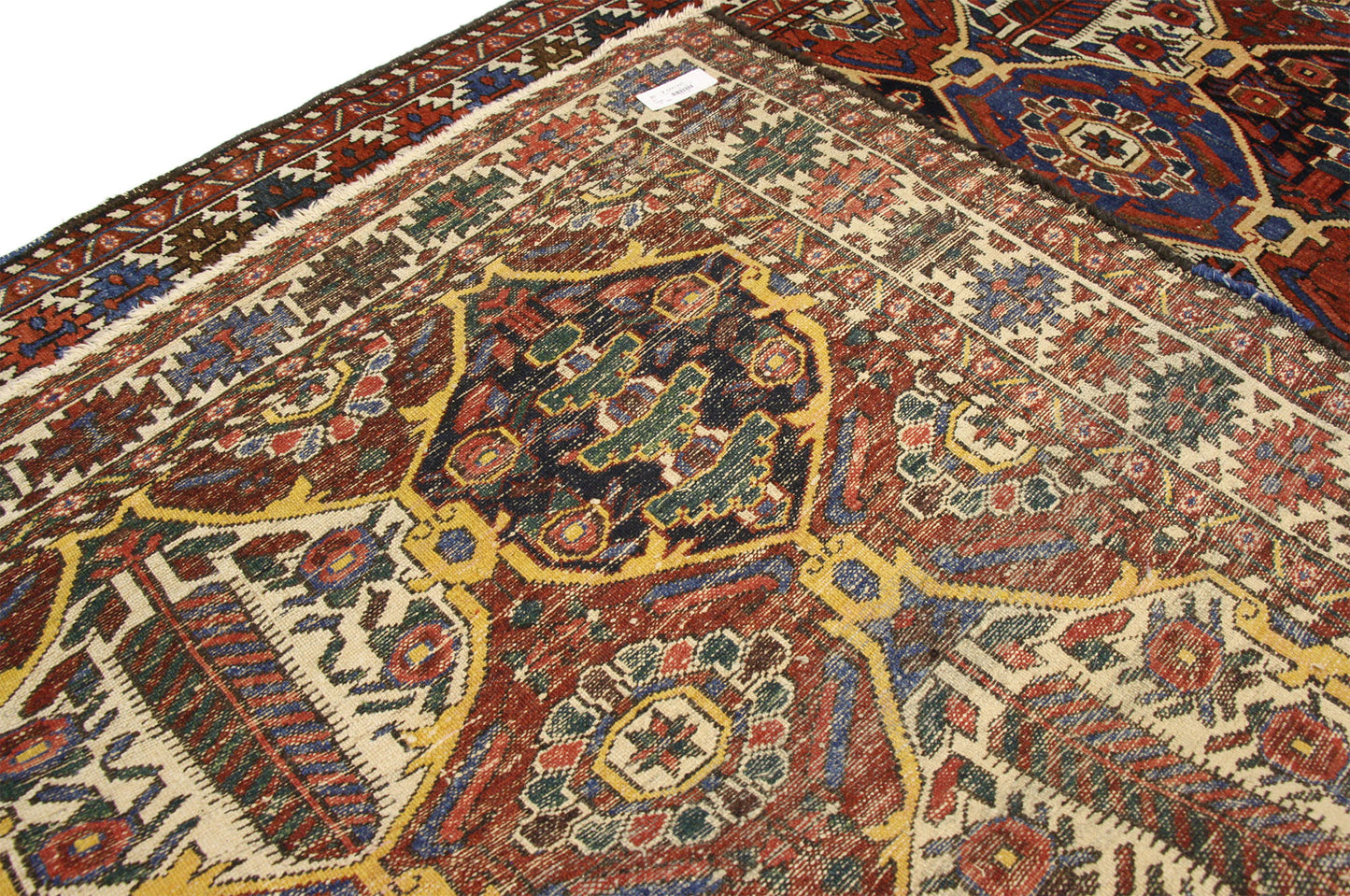 5 x 7 Antique Persian Bakhtiari Rug 73314