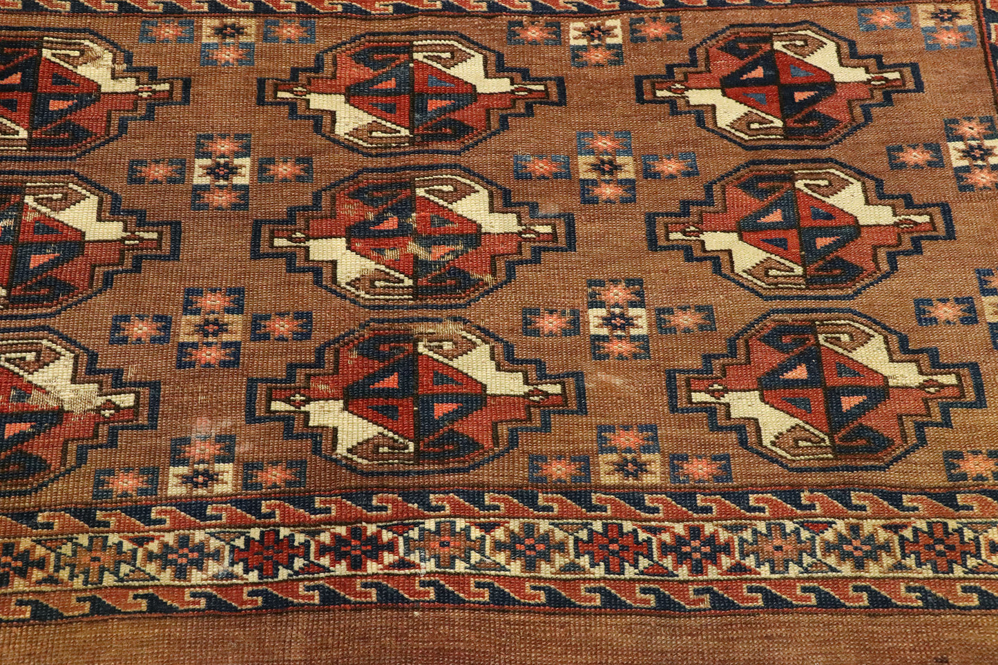 2 x 3 Antique Tekke Yomut Bag Face 73316