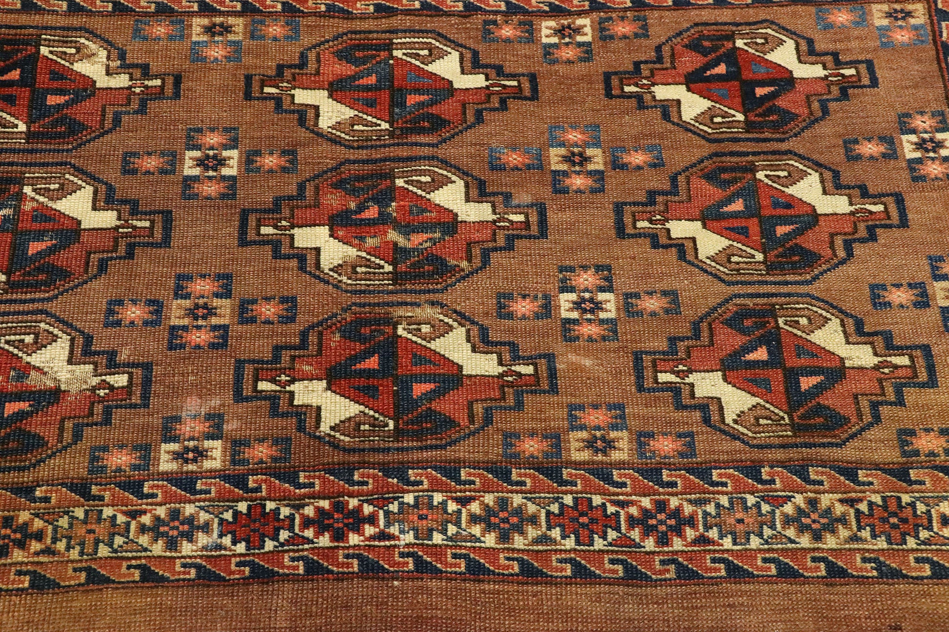 2 x 3 Antique Tekke Yomut Bag Face 73316